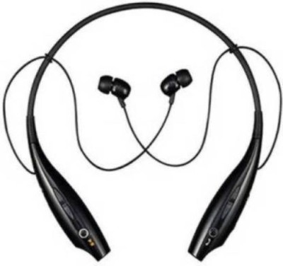 Clairbell UJK_651L_HBS 730 Neck Band Bluetooth Headset Bluetooth Headset(Black, In the Ear)