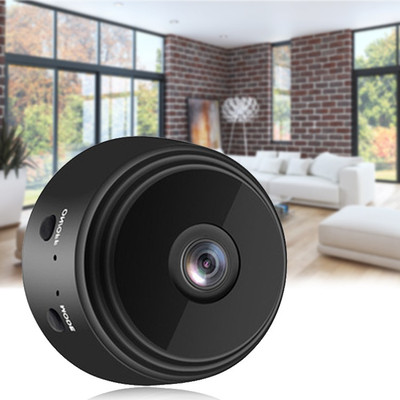 SIOVS Smart Camera Mini Wifi Wireless Hidden Camera 1080P Portable Mini Security Camera Magnet Portable Small Wireless Home Security Surveillance Cameras with Night Vision, Motion Detection_ Security Camera(64 GB, 1 Channel)
