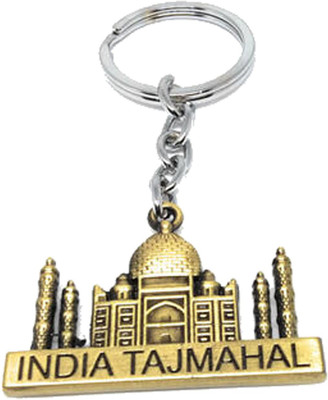 kd collections KD-232 Taj Mahal Shaped Metal Keychain & Keyring Key Chain