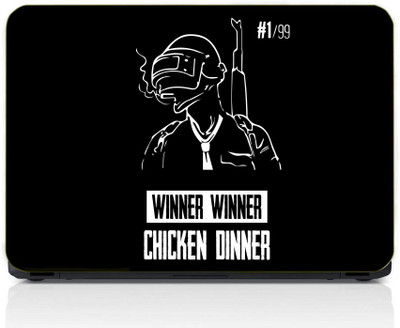 gray wall Pubg 2 Vinyl Laptop Skin Compatible for 13.3 inch(Theme: Nature)
