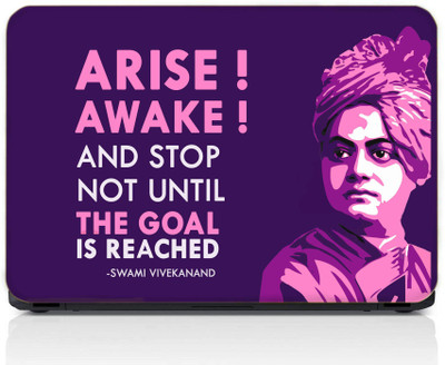 gray wall Vivekanand Vinyl Laptop Skin Compatible for 13.3 inch(Theme: Nature)