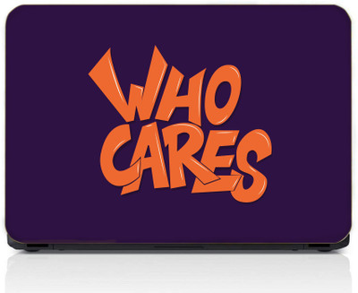 gray wall Who Cares Vinyl Laptop Skin Compatible for 13.3 inch(Theme: Nature)