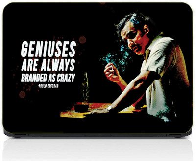 gray wall Narcos BC Vinyl Laptop Skin Compatible for 13.3 inch(Theme: Nature)