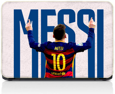 gray wall Messi Font Vinyl Laptop Skin Compatible for 13.3 inch(Theme: Nature)