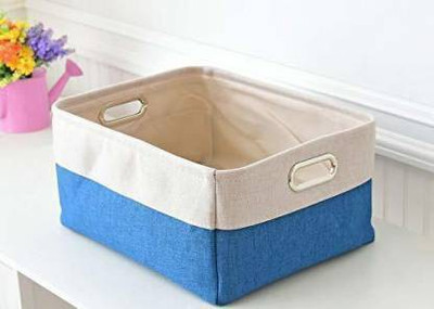 dreamexpo 3 L Multicolor Laundry Stool/Storage(Cotton)