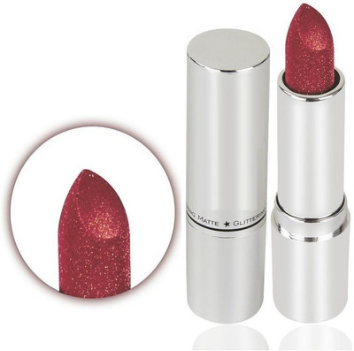 Emijun GLITTERY SMUDGE PROOF SHIMMERY FINISH LOOK PIGMENTED LIPSTICK(RED, 3.8 g)