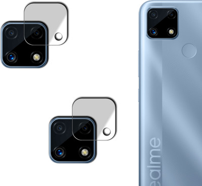 Hi-Cam Back Camera Lens Glass Protector for Realme C25(Pack of: 2)