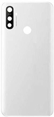 Kraze4blaze Realme Narzo 10A (With Proper Logo) Back Panel(So White)