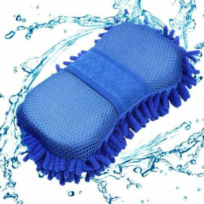 WINKCART Microfiber Vehicle Washing  Sponge(Pack Of 1)