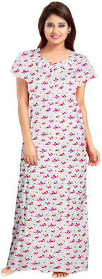 AAKARSHANA CREATION Women Nighty(Multicolor)