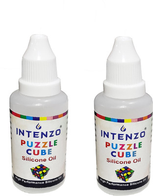 intenzo Silicone Lubrication Oil for Puzzle Cube Toy Accessory Manual Pump(30 g Pack of 2)