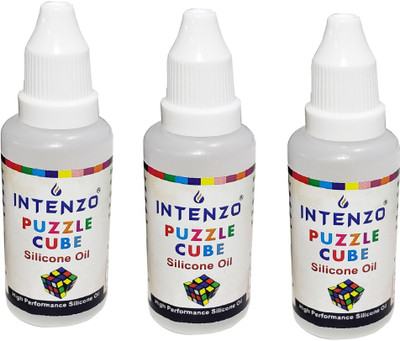 intenzo Silicone Lubrication Oil for Puzzle Cube Manual Pump(30 g Pack of 3)