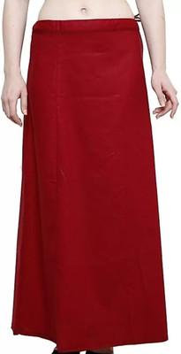 priyansh art and enterprises PC07 MAROON Pure Cotton Petticoat(Free)