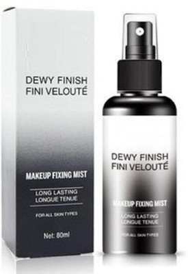 tanvi27 DEWY FINISH MAKEUP FIXER LONG LASTING MAKEUP SETTING SPRAY MAKEUP FIXING MIST FIXER FOR ALL SKIN TYPE MAKEUP SETTING SPRAY Primer  - 80 ml(TRANSPARENT)