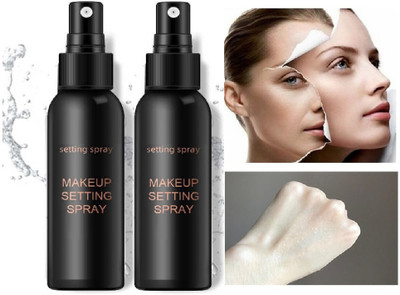 Emijun NEW MakeUp MATTE FINISH & WATER PROOF MAKEKUP SETTING FIXER COMBO Primer  - 200 ml(Transparent)