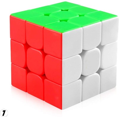 The Cholesteric 3x3x3 High Speed Stickerless Magic Puzzle Cube Game Toy ,Multicolor(1 Pieces)