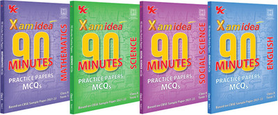 Xam Idea 90 Minutes Practice Papers Class 10, Set Of 4 (Science (E), Social Science (E), Mathematics (E) & English) For Term-I (As Per Latest CBSE Updates)(Paperback, Xamidea Editorial Board)