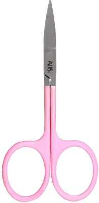 alis Stainless Steel Hair Trimming Scissor | Mini Scissor | Beard | Moustaches | Eyebrow , Nose Hair Trimming Scissor For Men and Women Pink Scissor (Pink Trimming Scissor) Scissors(Set of 1, Red)
