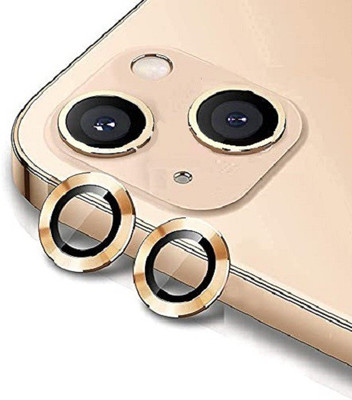 Mobilive Camera Lens Protector for Apple iPhone 13 Mini Aluminium Metal Color Ring, 9H Hardness Scratch Proof(Pack of 2)