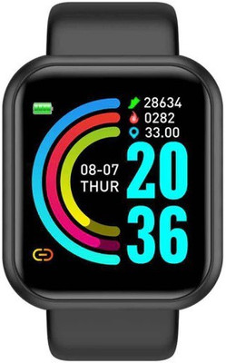 SOMTONE Tempered Glass Guard for D20 Smart Watches Screen Guard(Pack of 1)