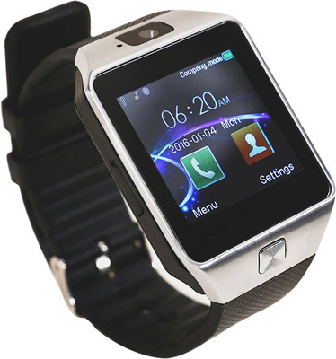 SOMTONE Tempered Glass Guard for W3 DZ09 Smart Watch Screen Guard(Pack of 1)
