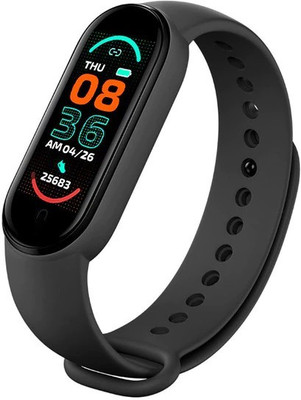 SOMTONE Tempered Glass Guard for M6 Smart Watch Band Screen Guard(Pack of 1)