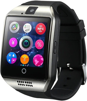 SOMTONE Tempered Glass Guard for Relogio Q18 Smart Watch Screen Guard(Pack of 1)