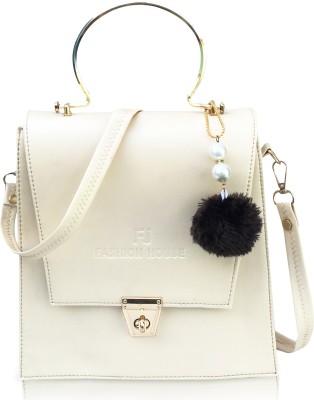 FJ FASHION HOUSE White Sling Bag FJ100A12