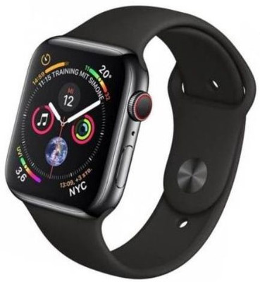 GUGGU YOS_249G T55 Series 5 Smart Watch Smartwatch(Black Strap, XL)