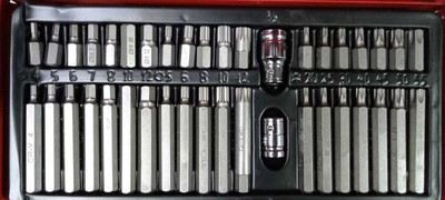 SRUNV AUTO TOOLS B4D11140 Socket Set(Pack of 40)