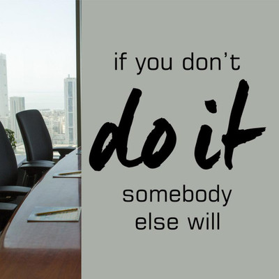 DICTON HUB 59 cm Motivation Removable Sticker(Pack of 1)