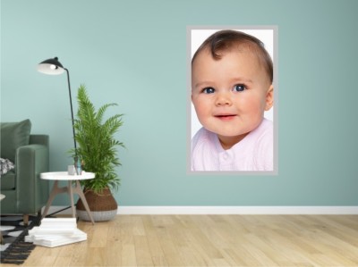 BALKRISHNA WALL STICKER 75 cm Baby kids hd wall Poster Self Adhesive Sticker(Pack of 1)