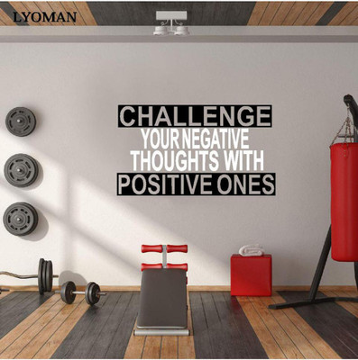DICTON HUB 59 cm Motivation Removable Sticker(Pack of 1)