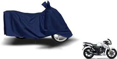 Amanzo Waterproof Two Wheeler Cover for TVS(Apache RTR 180, Blue)