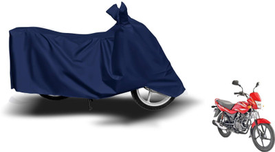 Amanzo Waterproof Two Wheeler Cover for Bajaj(Platina 100 DTS-i, Blue)