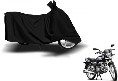Amanzo Waterproof Two Wheeler Cover for Hero(Splendor Pro, Black)