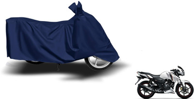 Amanzo Waterproof Two Wheeler Cover for TVS(Apache RTR 160, Blue)