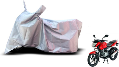 Amanzo Waterproof Two Wheeler Cover for Bajaj(Pulsar 135 LS DTS-i, Silver)