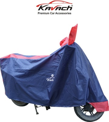 Kavach Two Wheeler Cover for Hero(Splendor, Red, Blue)