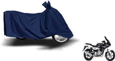 Amanzo Waterproof Two Wheeler Cover for Bajaj(Pulsar 220 DTS-i, Blue)
