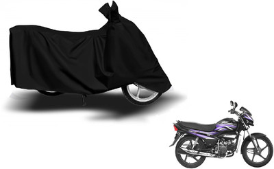 Amanzo Waterproof Two Wheeler Cover for Hero(Super Splendor, Black)