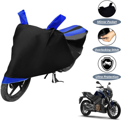 Amanzo Waterproof Two Wheeler Cover for Bajaj(Dominar 400, Blue)