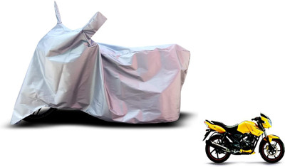 Amanzo Waterproof Two Wheeler Cover for TVS(Apache, Silver)