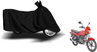 Amanzo Waterproof Two Wheeler Cover for Bajaj(Platina 100 DTS-i, Black)