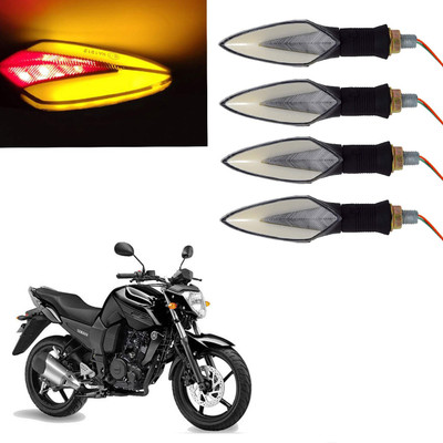 Vagary Front, Rear LED Indicator Light for Yamaha FZ16(Red, Yellow)