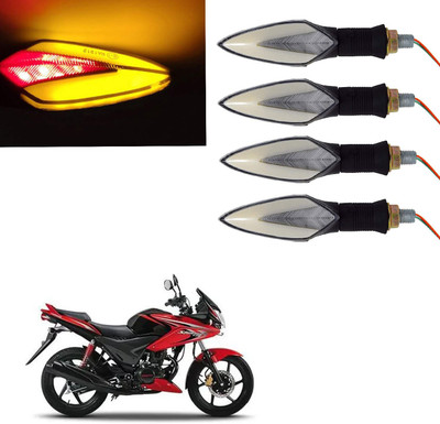 Vagary Front, Rear LED Indicator Light for Honda CBF Stunner(Red, Yellow)