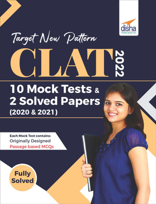 Target New Pattern Clat 2022: 10 Mock Tests & 2 Solved Papers (2020 & 2021)(English, Paperback, unknown)