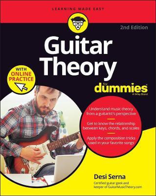 Guitar Theory For Dummies with Online Practice(English, Paperback, Serna Desi)