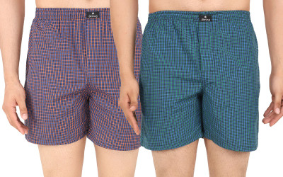 String Checkered Men Boxer