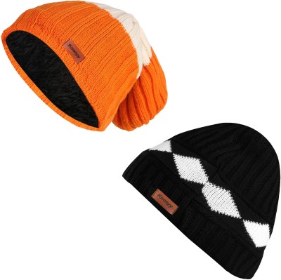 Knotyy Solid Beanie Cap